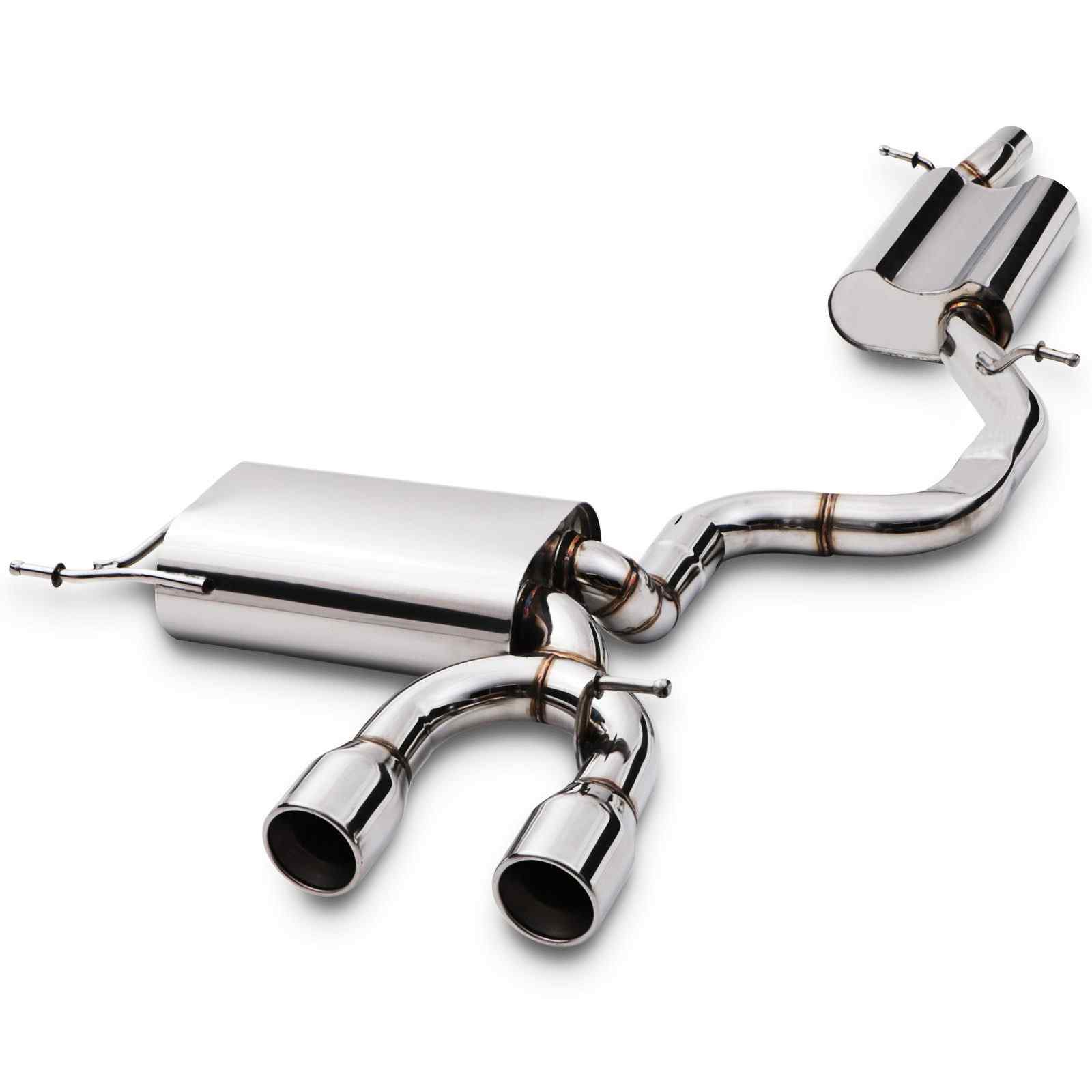 Gravity - 2.5" Catback Exhaust System - Volkswagen Golf R32 MK5 3.2 Tfsi 4Motion 04-09 1 Gravity - 2.5" Catback Exhaust System - Volkswagen Golf R32 MK5 3.2 Tfsi 4Motion 04-09