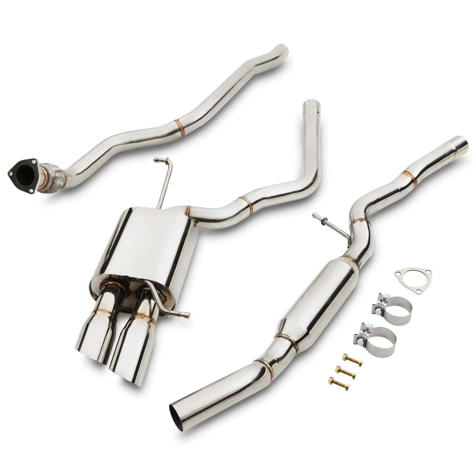 Gravity - Catback Exhaust System - Audi A4 B8/B8.5 2.0 Tdi 08-12 1 Gravity - Catback Exhaust System - Audi A4 B8/B8.5 2.0 Tdi 08-12