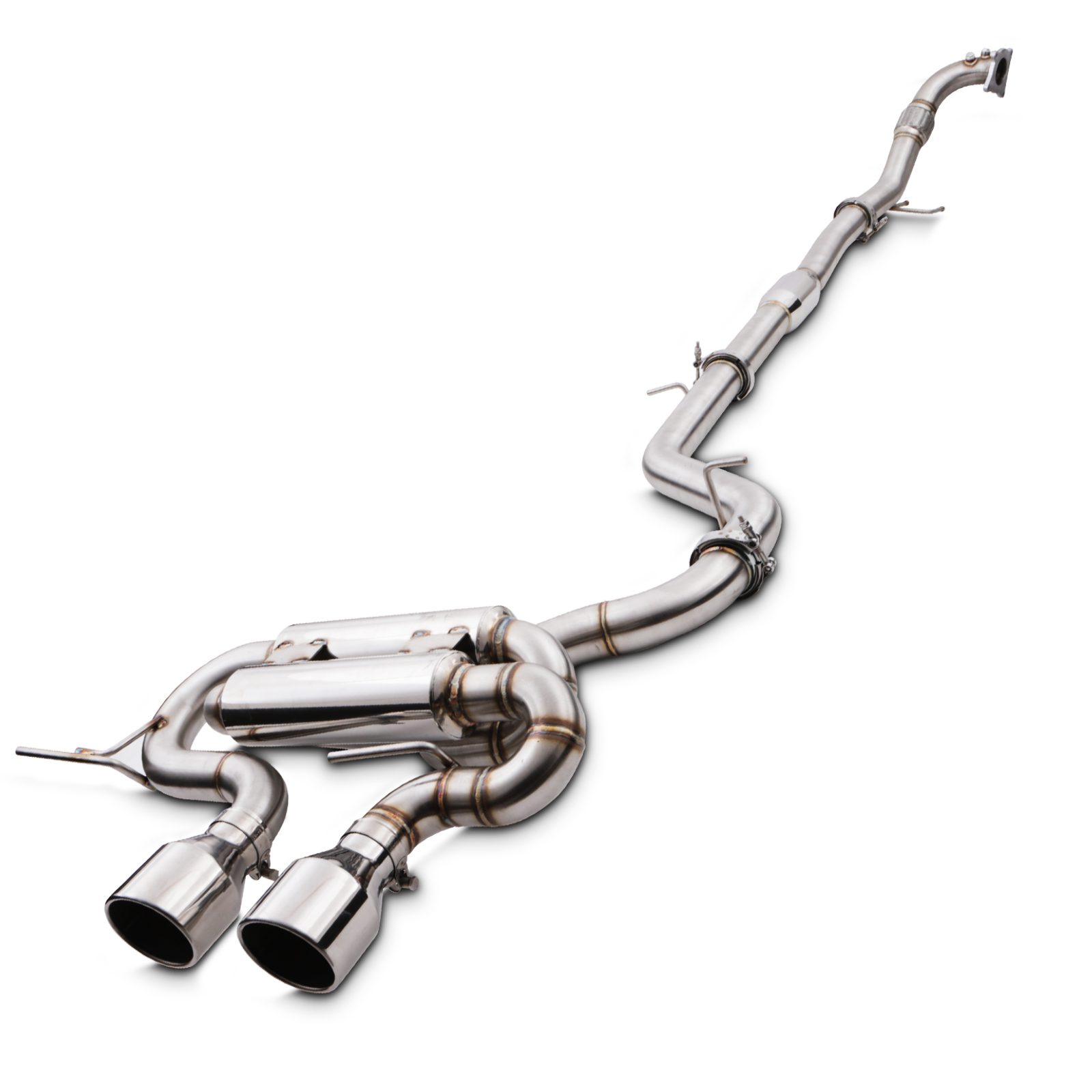 Gravity - 3" Turbo Back Exhaust System - Volkswagen Golf R MK6 2.0 Tfsi 09-13 1 Gravity - 3" Turbo Back Exhaust System - Volkswagen Golf R MK6 2.0 Tfsi 09-13