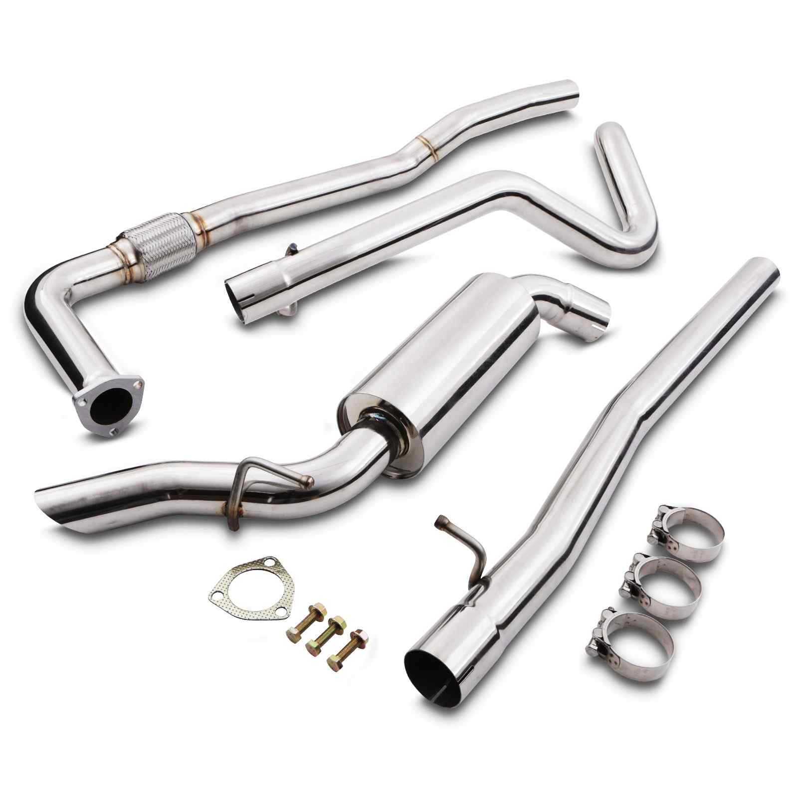 Gravity - Turbo Back Decat Exhaust System - Land Rover Defender 110 300Tdi 2.5Td 94-99 1 Gravity - Turbo Back Decat Exhaust System - Land Rover Defender 110 300Tdi 2.5Td 94-99