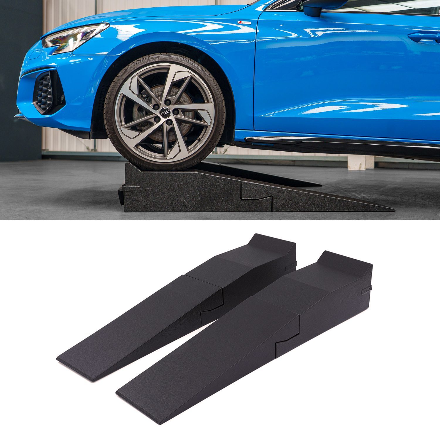 Gravity - Pair Of 10 Degree Race Ramps for Vehicle Lifting & Car Maintenance 1 Gravity - Pair Of 10 Degree Race Ramps for Vehicle Lifting & Car Maintenance