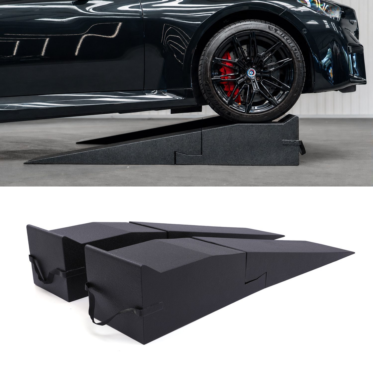 Gravity - Pair Of 11 Degree Race Ramps for Vehicle Lifting & Car Maintenance 1 Gravity - Pair Of 11 Degree Race Ramps for Vehicle Lifting & Car Maintenance