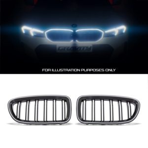 Gloss Black Led Front Grille - BMW 5-Series Series F10 10-17