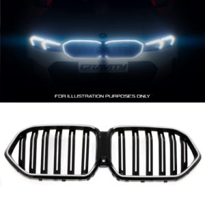 Gloss Black Led Grille - BMW X6 G06 Lci 2024+