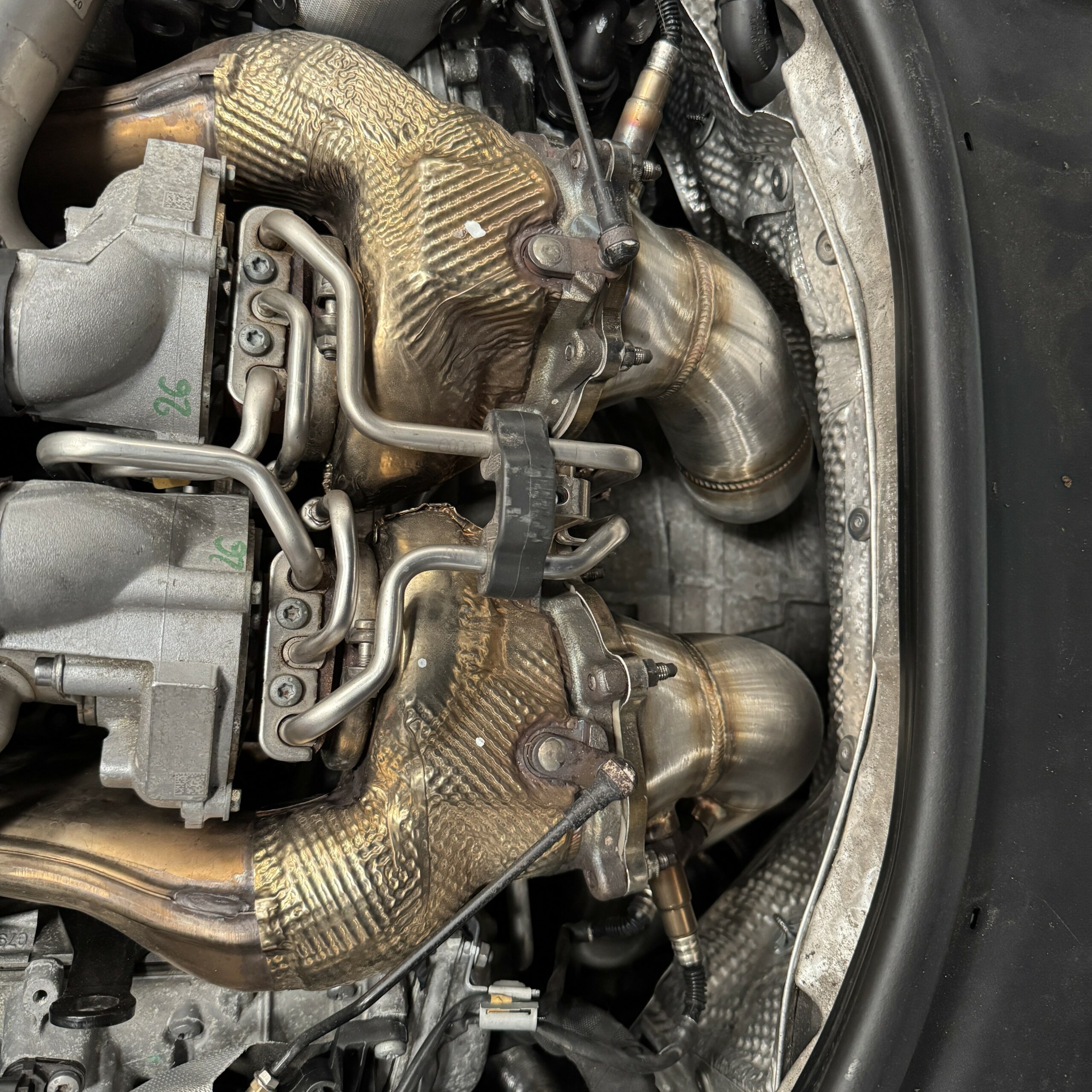 Direnza - Audi RS6 C7 Quattro 4.0T V8 13-18 Exhaust Decat Downpipes 5 Direnza - Audi RS6 C7 Quattro 4.0T V8 13-18 Exhaust Decat Downpipes - Image 5