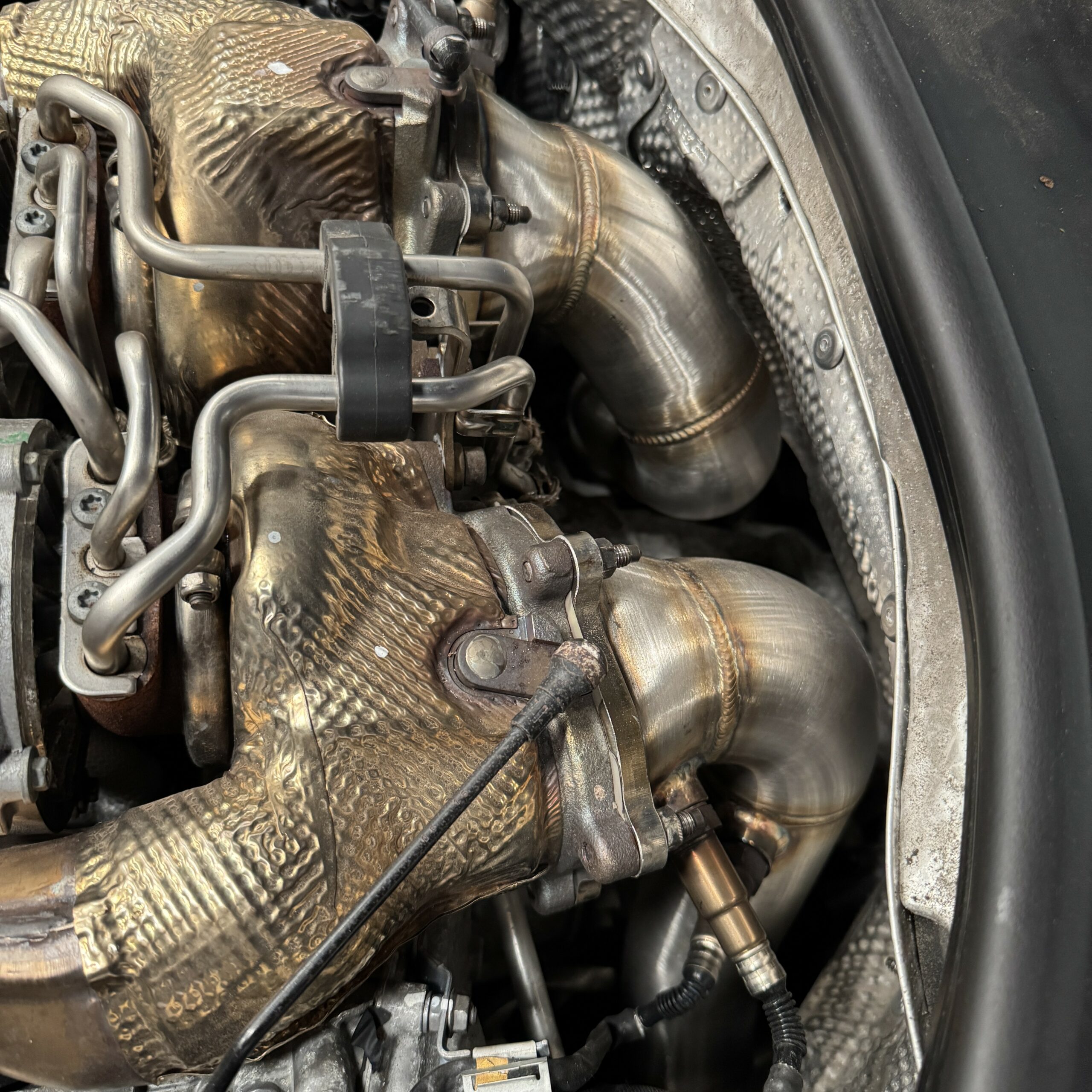 Direnza - Audi RS6 C7 Quattro 4.0T V8 13-18 Exhaust Decat Downpipes 6 Direnza - Audi RS6 C7 Quattro 4.0T V8 13-18 Exhaust Decat Downpipes - Image 6