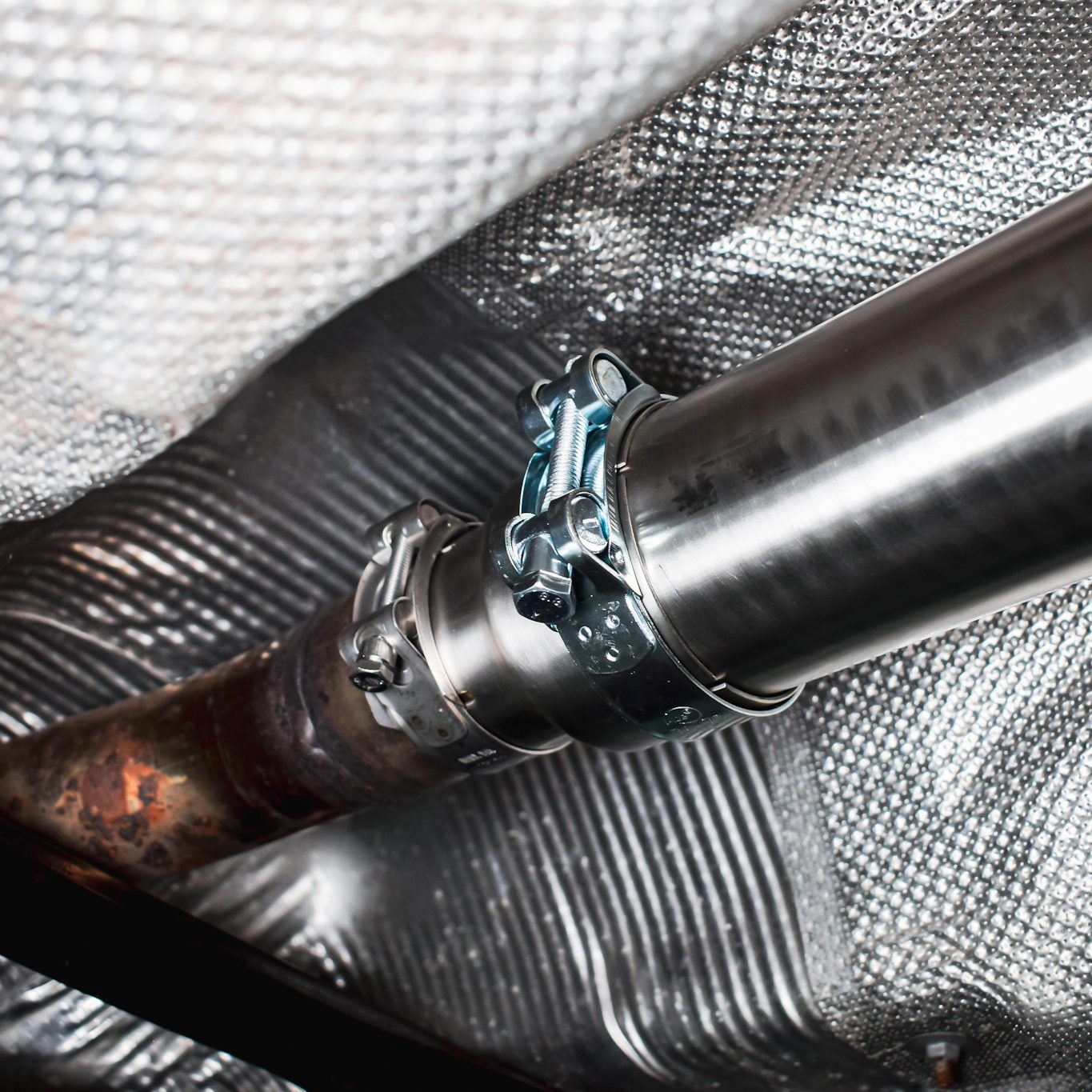 Direnza - Ford Focus MK4 ST 2.3 Ecoboost 2019 - Present - 3 Exhaust Downpipe GPF Delete 4 Direnza - Ford Focus MK4 ST 2.3 Ecoboost 2019 - Present - 3 Exhaust Downpipe GPF Delete - Image 4
