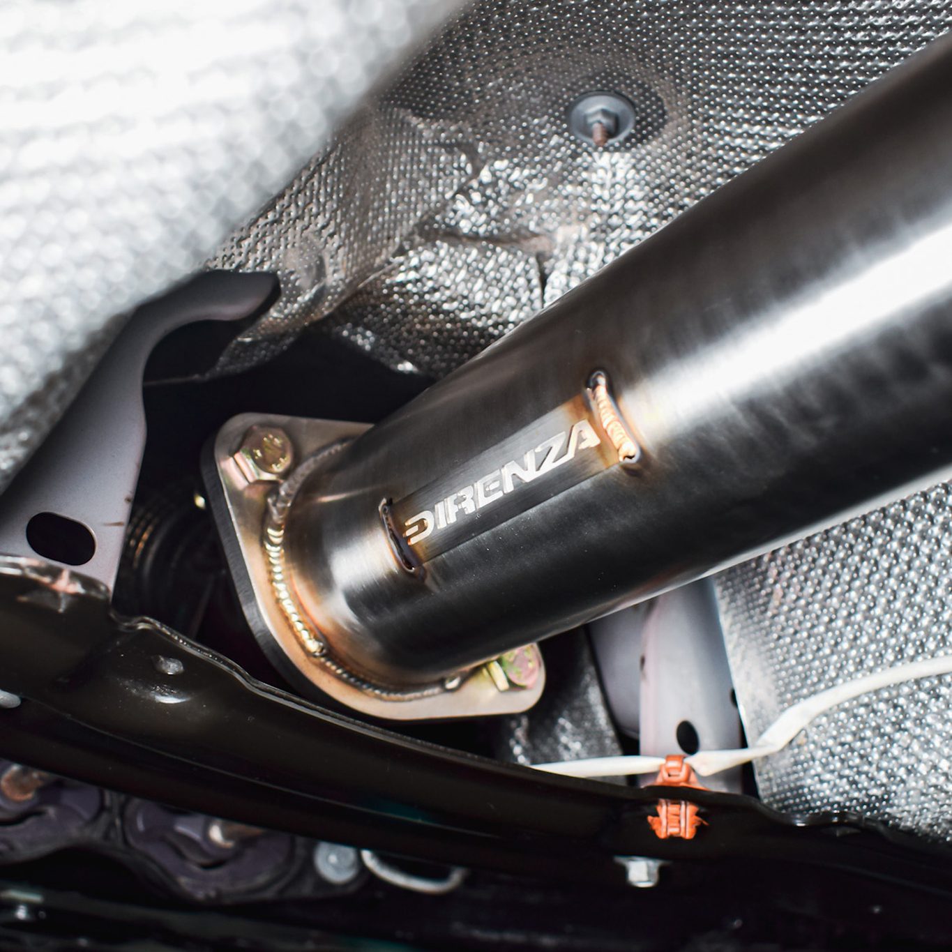 Direnza - Ford Focus MK4 ST 2.3 Ecoboost 2019 - Present - 3 Exhaust Downpipe GPF Delete 3 Direnza - Ford Focus MK4 ST 2.3 Ecoboost 2019 - Present - 3 Exhaust Downpipe GPF Delete - Image 3