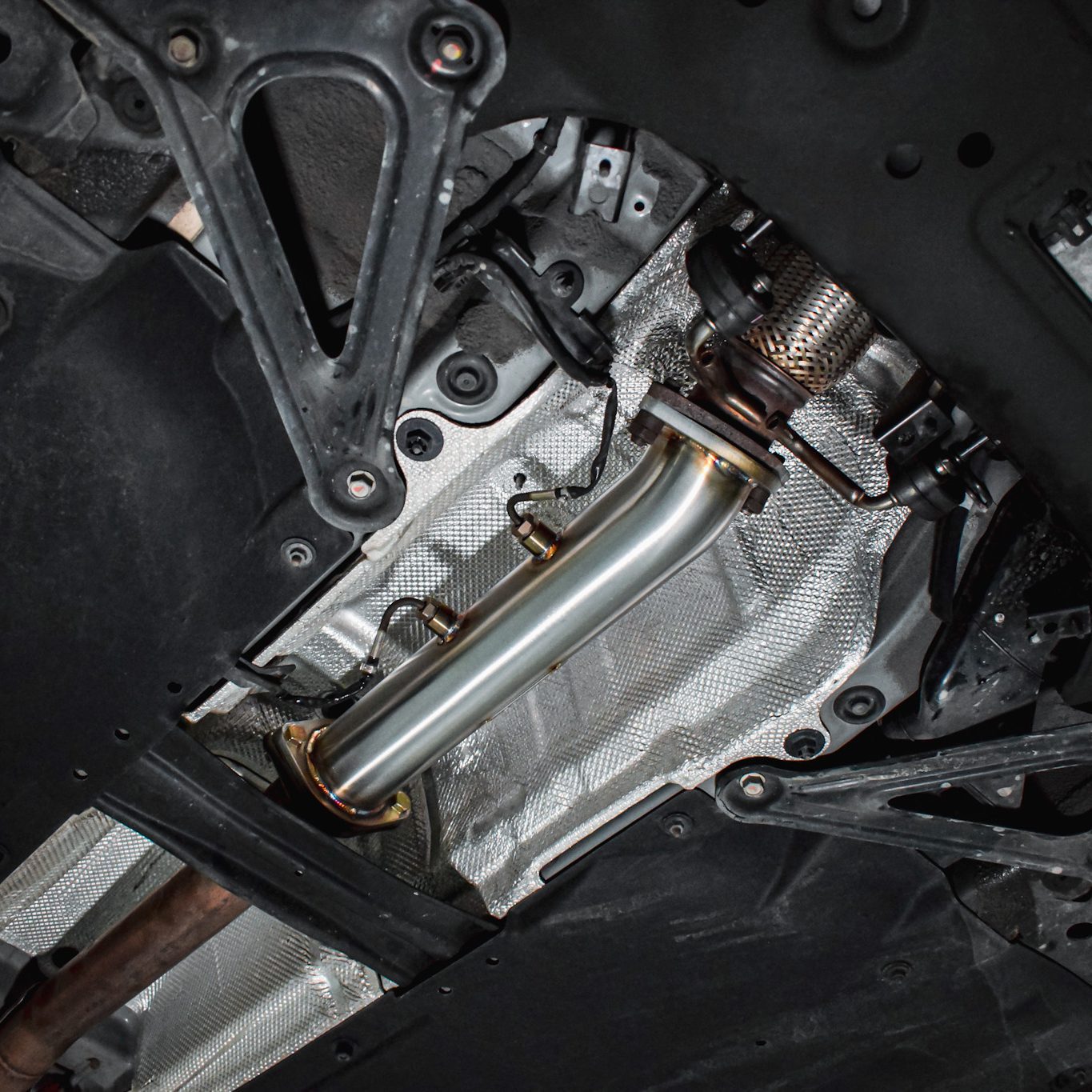 Direnza - Hyundai i30N 2018+ 3 Exhaust GPF Delete Pipe 2 Direnza - Hyundai i30N 2018+ 3 Exhaust GPF Delete Pipe - Image 2