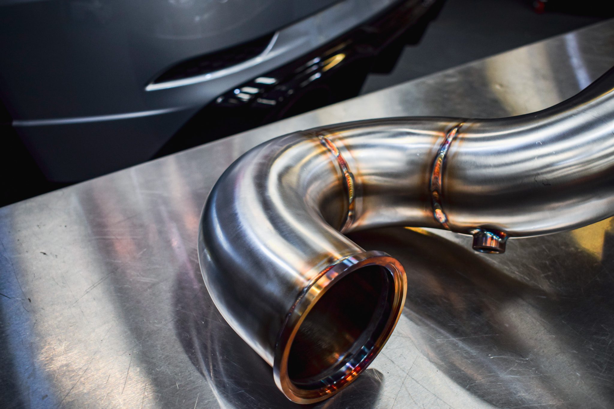 Exhaust Decat Downpipe 10 Exhaust Decat Downpipe - Image 10