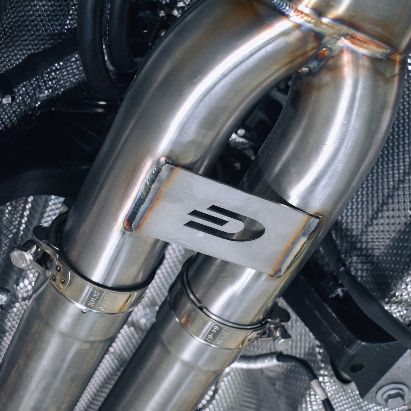 Exhaust Decat Downpipe 4 Exhaust Decat Downpipe - Image 4