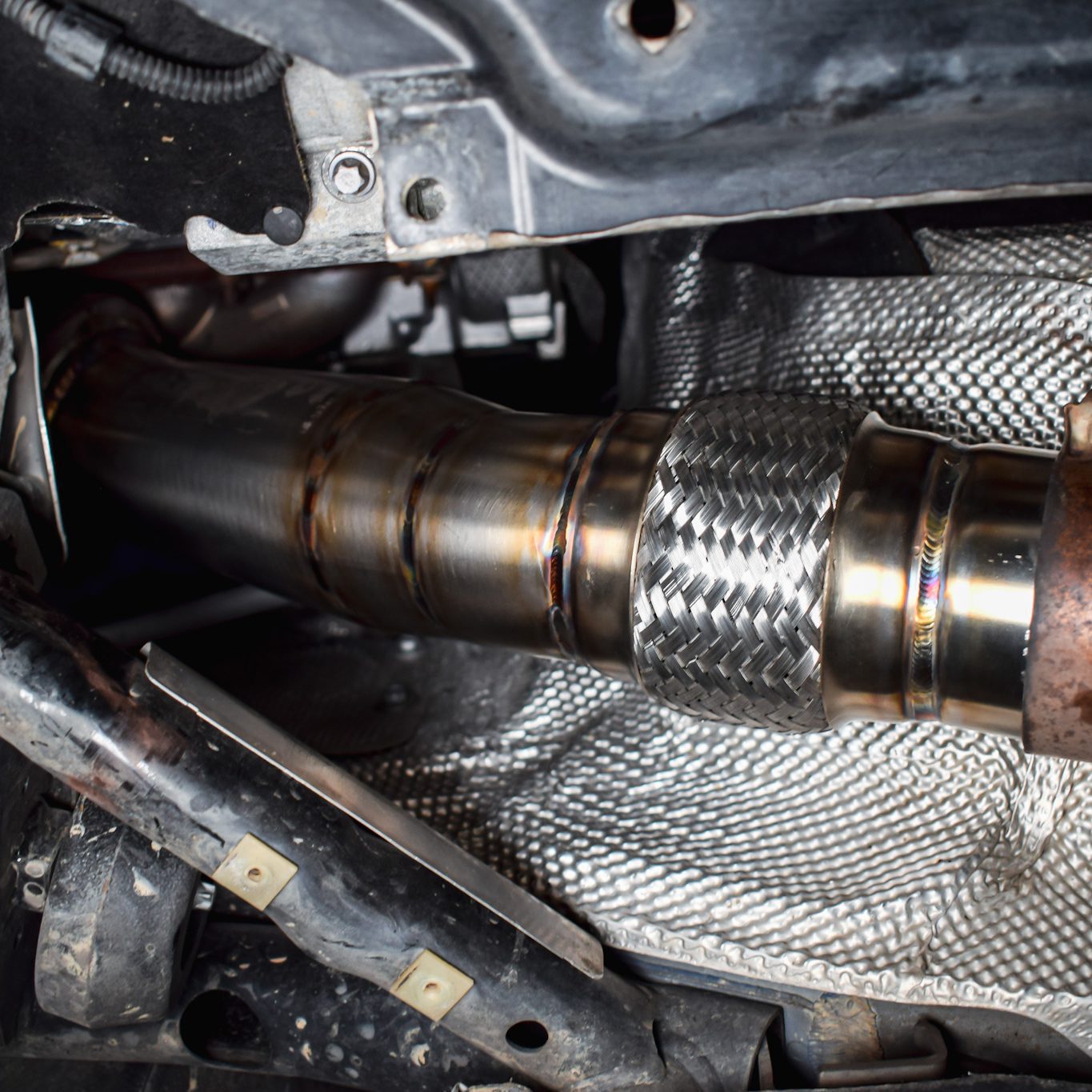 Direnza - BMW 1 Series F20 / F21 120i 125i B48 2.0 Turbo 15-19 3.5 Decat Downpipe 4 Direnza - BMW 1 Series F20 / F21 120i 125i B48 2.0 Turbo 15-19 3.5 Decat Downpipe - Image 4