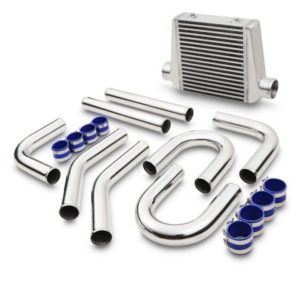 Gravity - 3" Universal Front Mount Intercooler Kit - 280Mm X 300Mm X 75Mm 76Mm Inlet / Outlet