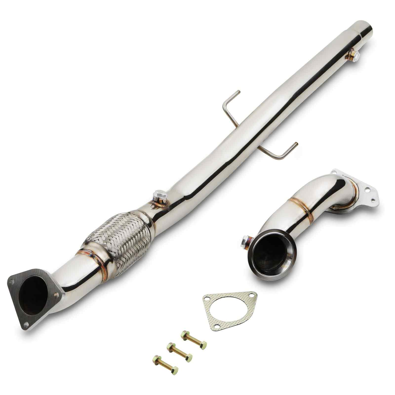 Gravity - 2.5" Exhaust Decat Downpipe And Pre Cat Pipe - Vauxhall Corsa E 1.6 Turbo Vxr 15+ 1 Gravity - 2.5" Exhaust Decat Downpipe And Pre Cat Pipe - Vauxhall Corsa E 1.6 Turbo Vxr 15+