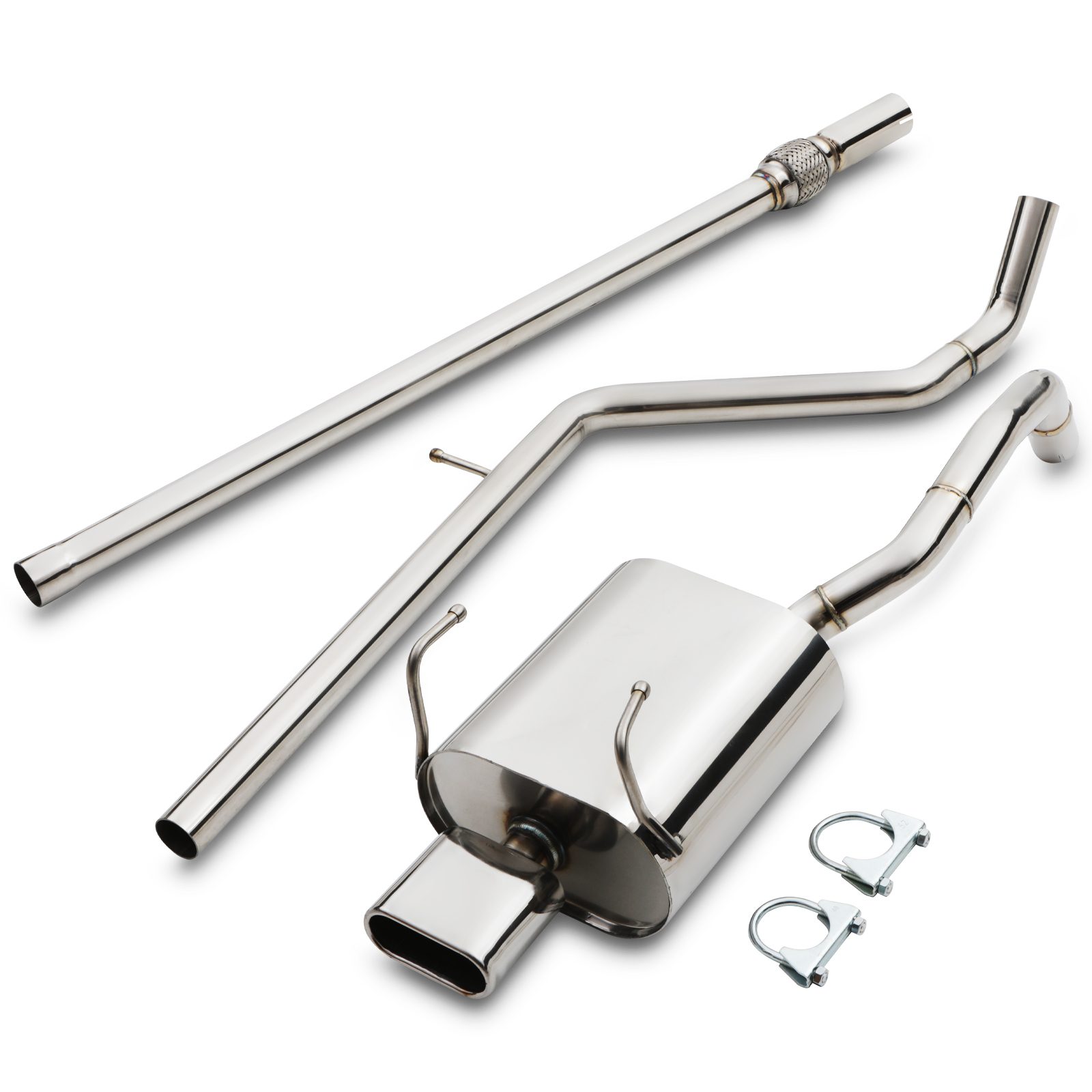 Gravity - Catback Exhaust System - Fiat 500 1.2 8V 07-13 1 Gravity - Catback Exhaust System - Fiat 500 1.2 8V 07-13