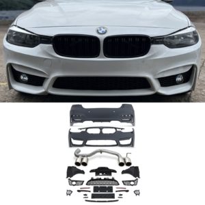 M3 Style Body Kit With Exhaust Conversion - BMW 3-Series Series F30 N20 12-19