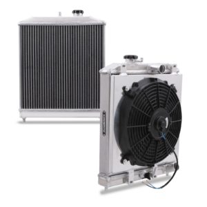 Gravity - Honda Civic Ef/Eg/Ek 88-00 42Mm High Flow Alloy Radiator & Fan Shroud Kit