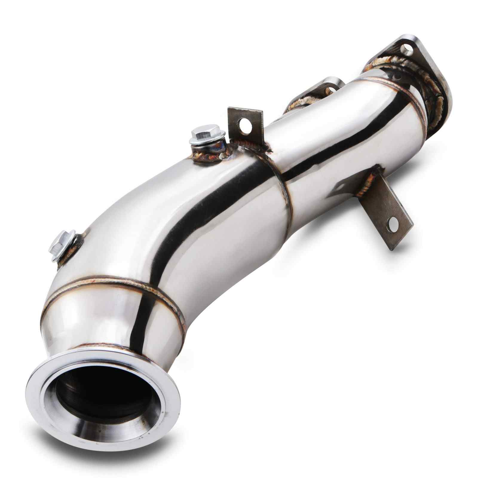 Gravity - 3" Exhaust Decat Downpipe - BMW 1-Series / 3 Series E82 / E88 / 135 / E90/E90/E92 / E90/E92 / 335 11-12 1 Gravity - 3" Exhaust Decat Downpipe - BMW 1-Series / 3 Series E82 / E88 / 135 / E90/E90/E92 / E90/E92 / 335 11-12