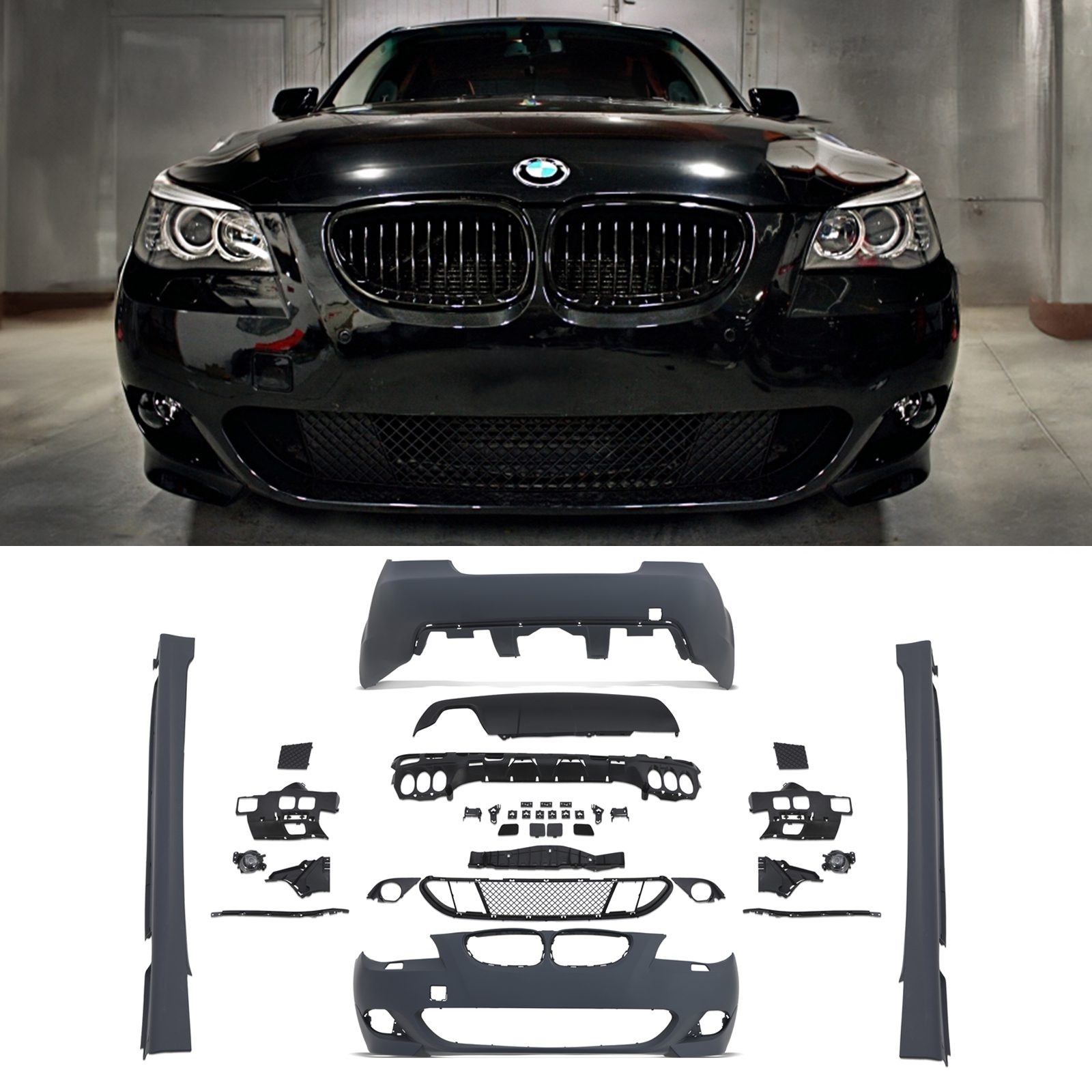 M-Tech Style Body Kit - BMW 5-Series Series E60 03-10 1 M-Tech Style Body Kit - BMW 5-Series Series E60 03-10