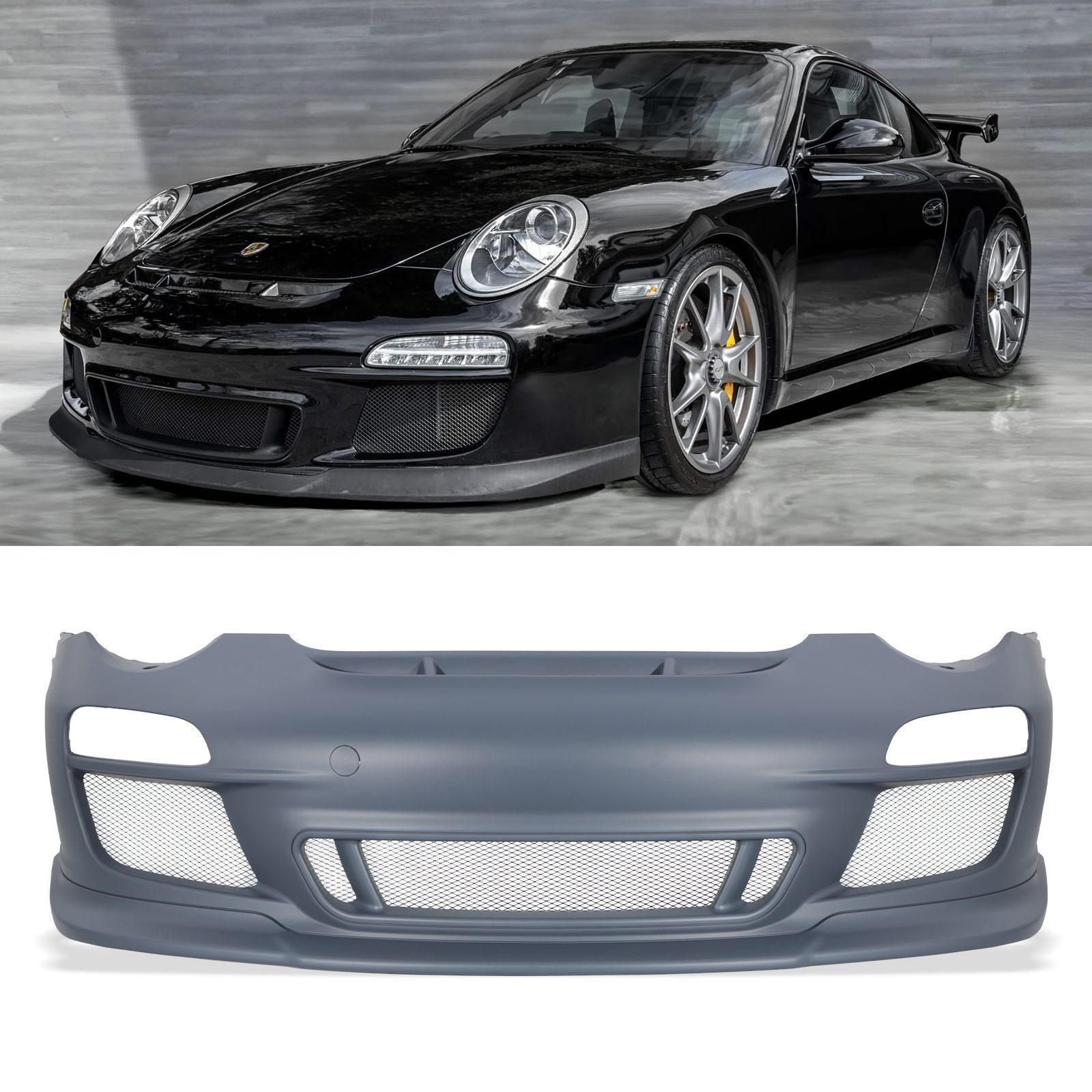 Turbo Look Front Bumper - Porsche 911 Carrera Phase 2 997.2 09-13 1 Turbo Look Front Bumper - Porsche 911 Carrera Phase 2 997.2 09-13