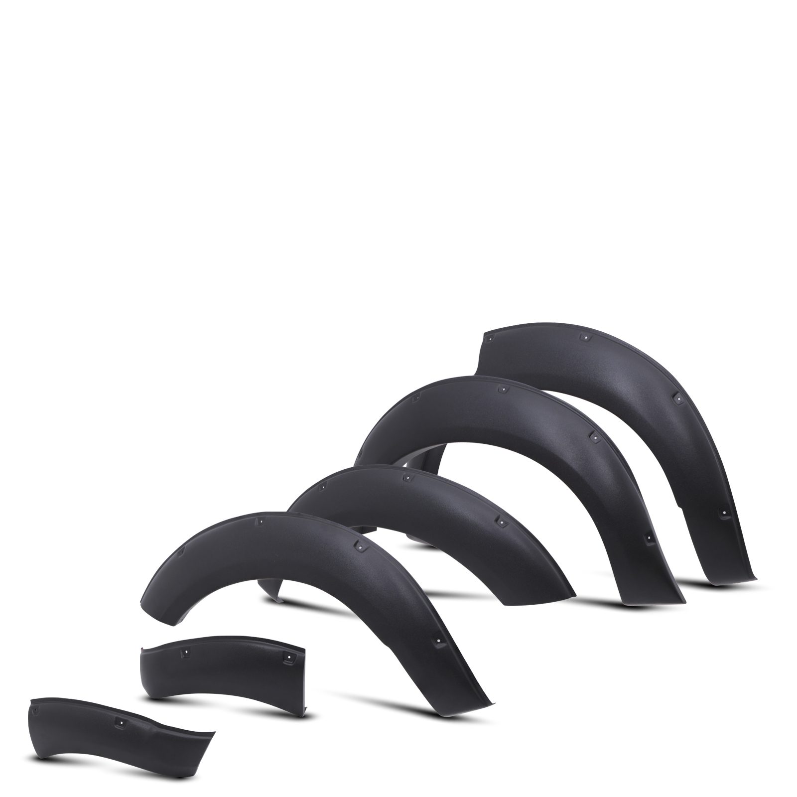 Nissan Navara Wide Arch Kit - MATT BLACK with Rivets - NP300 (2015-2023) 4 Nissan Navara Wide Arch Kit - MATT BLACK with Rivets - NP300 (2015-2023) - Image 4