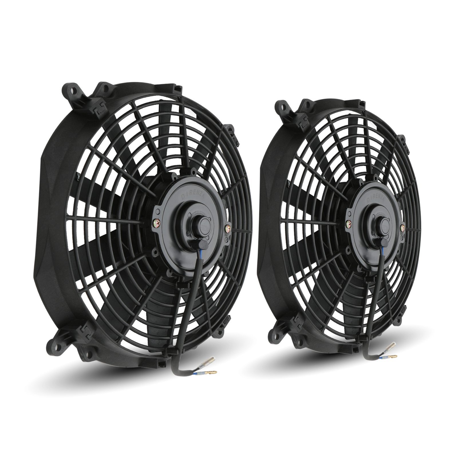 Direnza - 2x Universal 12 12v 80w Straight Blade Fans 3 Direnza - 2x Universal 12 12v 80w Straight Blade Fans - Image 3