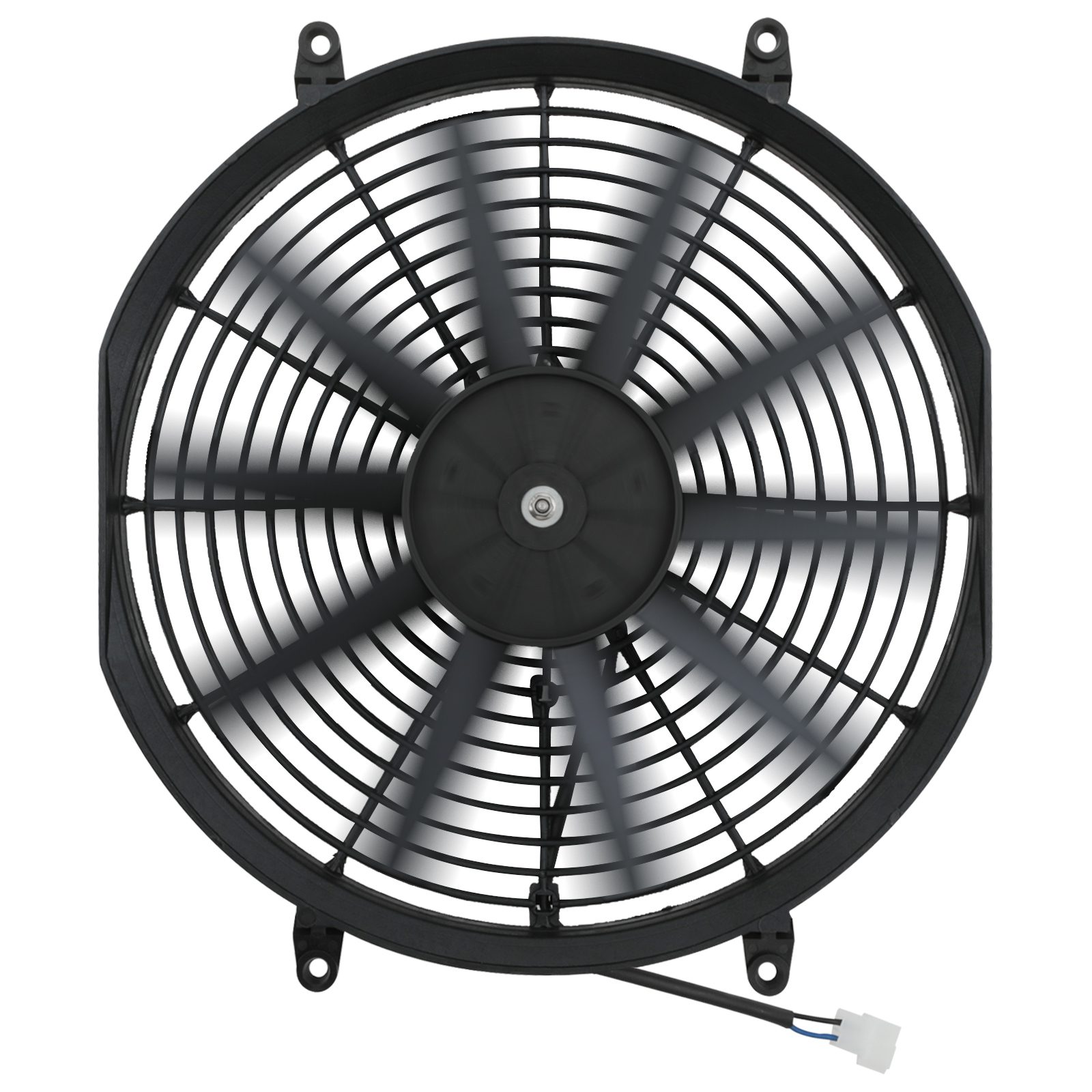 Direnza - Universal 2x 14 12v 80w Straight Blade Fan + Fitting Kit 6 Direnza - Universal 2x 14 12v 80w Straight Blade Fan + Fitting Kit - Image 6