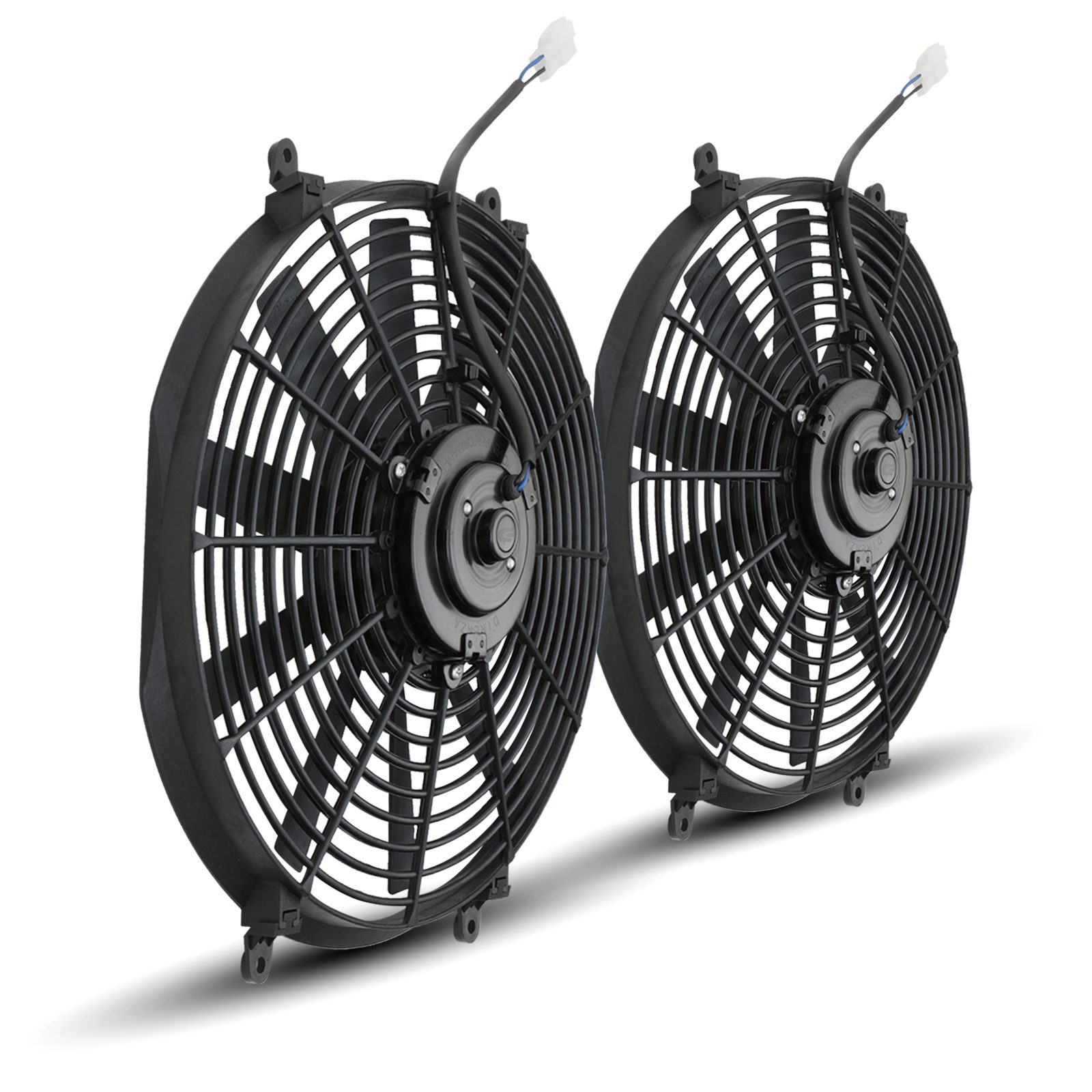 Direnza - Universal 2x 14 12v 80w Straight Blade Fan + Fitting Kit 7 Direnza - Universal 2x 14 12v 80w Straight Blade Fan + Fitting Kit - Image 7