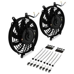Gravity - 9" Universal Curved Blade Fans Kit