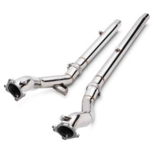 Gravity - 2.5" Exhaust Decat Downpipes - Audi S4 B5 2.7 Bi-Turbo 97-02