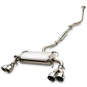 Gravity - 2.75" Turbo Back Exhaust System - Subaru Impreza Shark Eye Hatchback Grb WRX STI 08-14