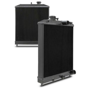 Gravity - Black 42Mm High Flow Radiator - Honda Civic 88-00
