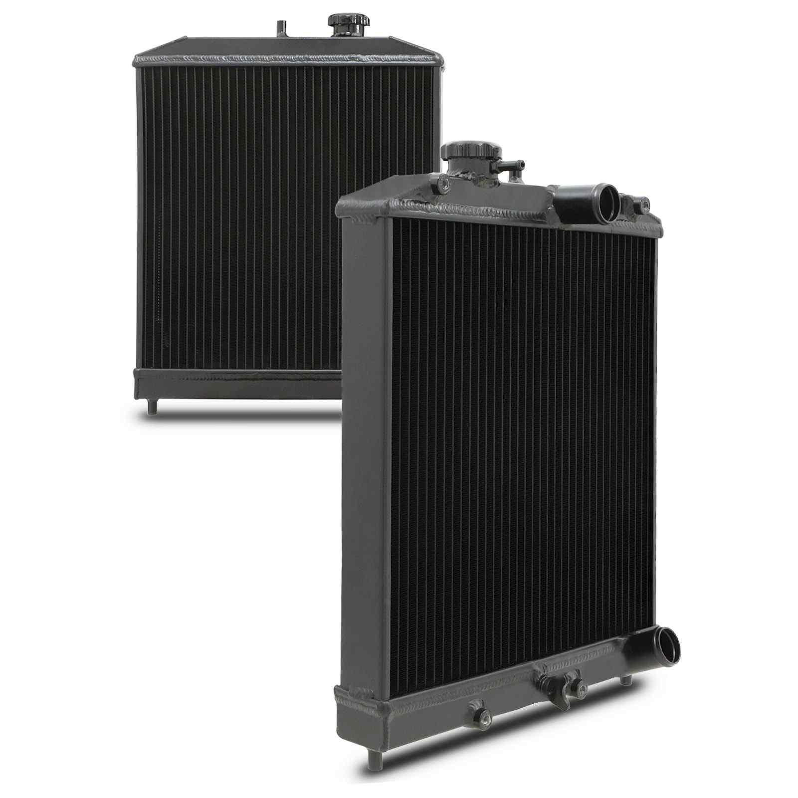 Gravity - Black 42Mm High Flow Radiator - Honda Civic 88-00 1 Gravity - Black 42Mm High Flow Radiator - Honda Civic 88-00