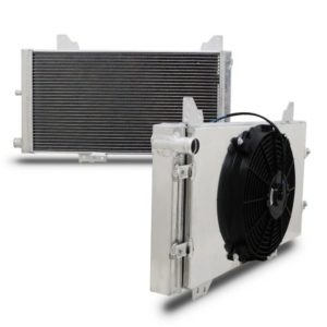 Gravity - 40Mm High Flow Radiator & Fan Shroud - Ford Escort MK3 Series 1 1.6 Rs Turbo 80-96