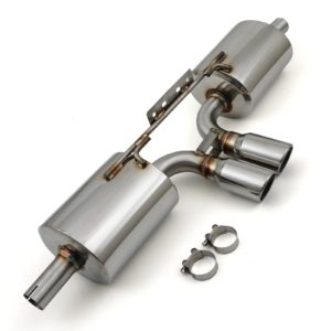 Gravity - Stainless Rear Back Box - Porsche Boxster S 986 2.5 / 2.7 / 3.2 96-04