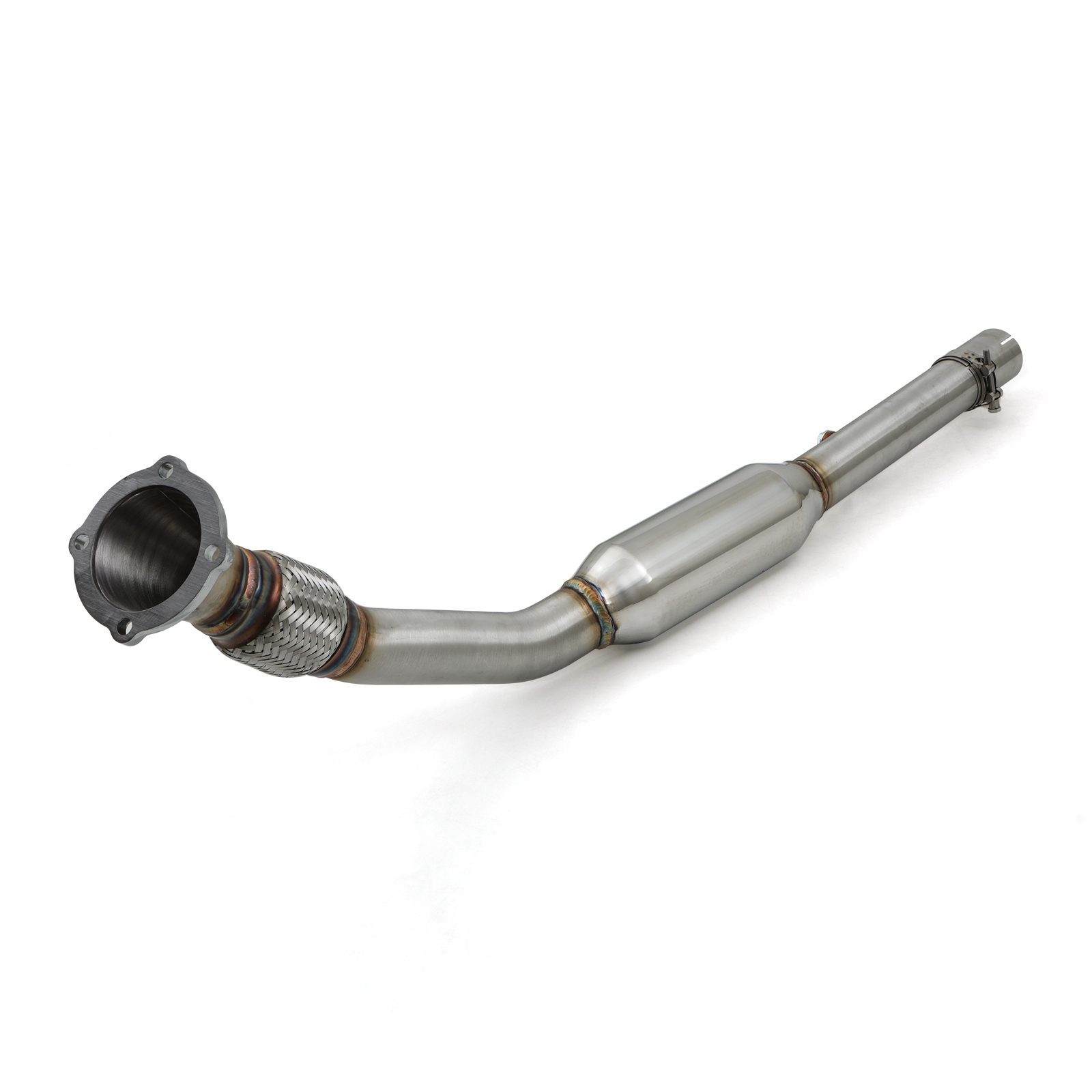 Gravity - 2.5" Exhaust Decat Downpipe - Audi A3 8L / TT 8N / Volkswagen Golf Gti MK4 1.8T/8.5T 20V 00-04 1 Gravity - 2.5" Exhaust Decat Downpipe - Audi A3 8L / TT 8N / Volkswagen Golf Gti MK4 1.8T/8.5T 20V 00-04
