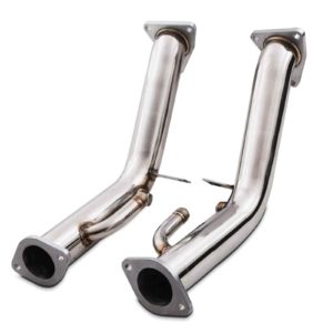 Gravity - 2.5" Exhaust Decat Pipes - Nissan 370Z 3.7 Z34 2009-2020