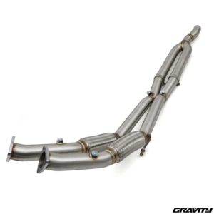 Gravity - 2.5" Exhaust Decat Downpipe - Audi A3 8P 3.2 Vr6 Quattro 03-09