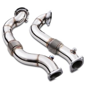 Gravity - 2.5" Exhaust Decat Downpipes - BMW 3-Series Series E90/E90/E92 E91 E90/E92 E93 335I 3.0L N54 Engine 06-11
