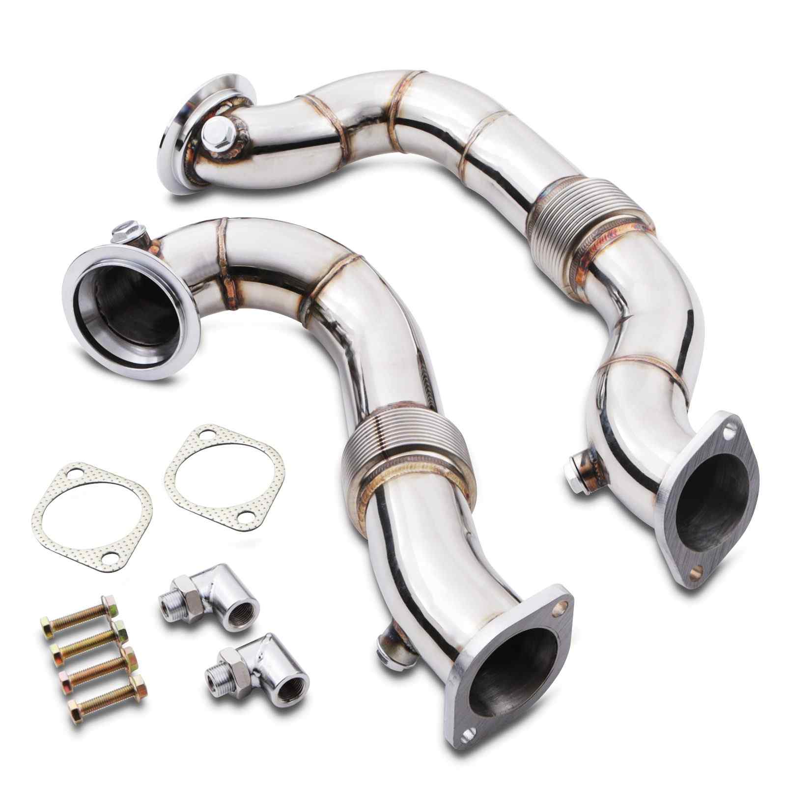 Gravity - Exhaust Decat Downpipes - BMW 3-Series Series 335I E90/E90/E92 E90/E92 N54 06-10 1 Gravity - Exhaust Decat Downpipes - BMW 3-Series Series 335I E90/E90/E92 E90/E92 N54 06-10