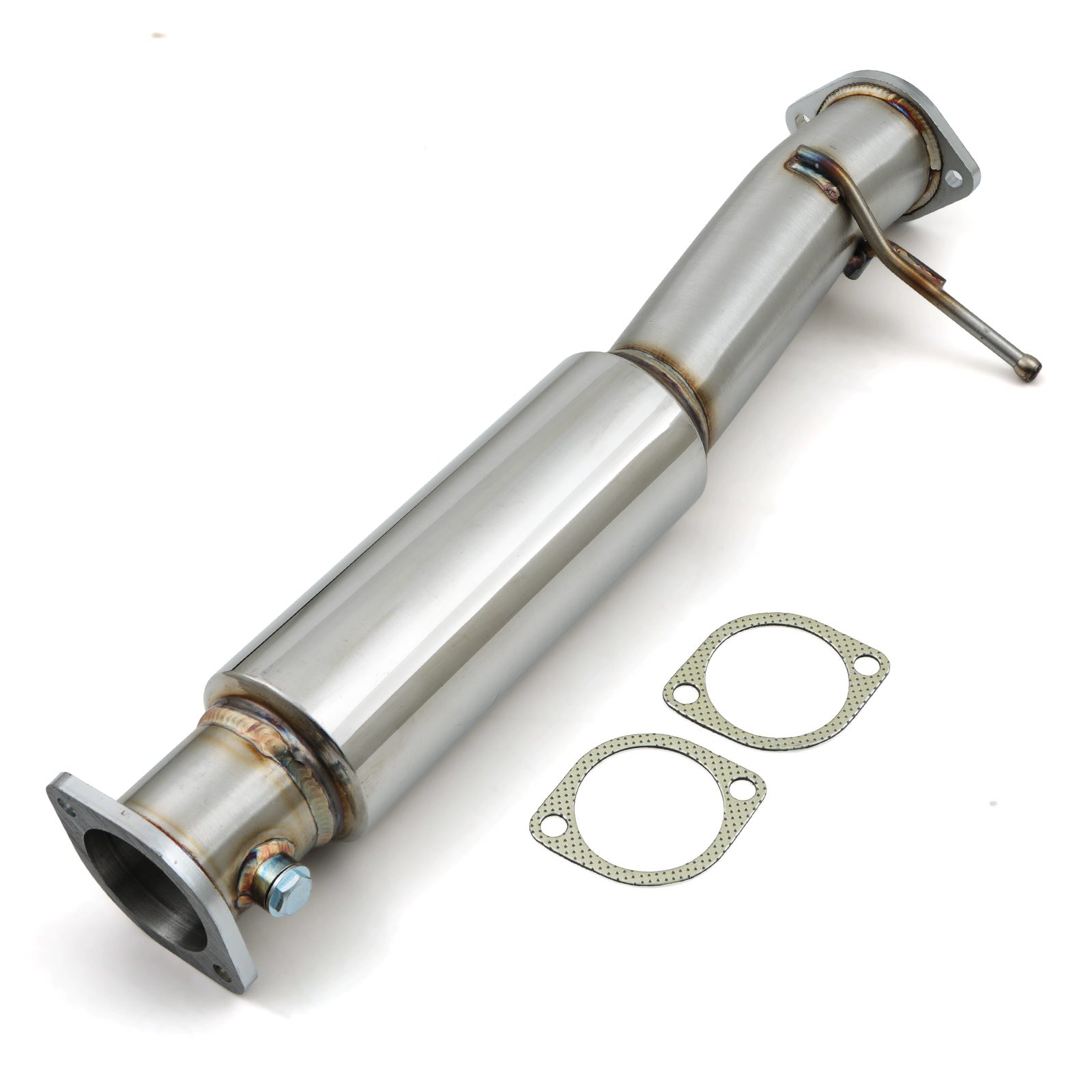 Gravity - 3" Silenced Exhaust Decat Pipe - Ford Focus MK2 St St225 05-11 1 Gravity - 3" Silenced Exhaust Decat Pipe - Ford Focus MK2 St St225 05-11