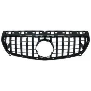 Mercedes A-Class W176 GTR Style Grill - Gloss Black (2012-2015)