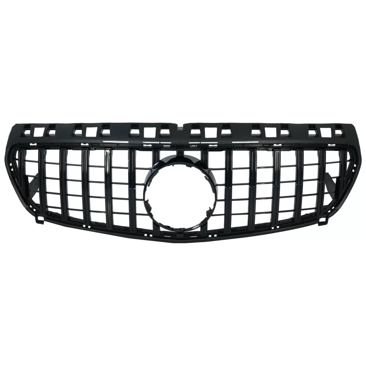 Mercedes A-Class W176 GTR Style Grill - Gloss Black (2012-2015) 1 Mercedes A-Class W176 GTR Style Grill - Gloss Black (2012-2015)