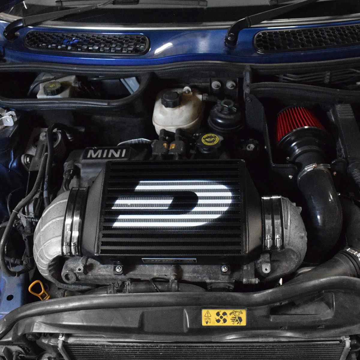 Direnza - Mini Cooper S Convertible R52 1.6 00-06 - Top Mount Intercooler Kit 1 Direnza - Mini Cooper S Convertible R52 1.6 00-06 - Top Mount Intercooler Kit