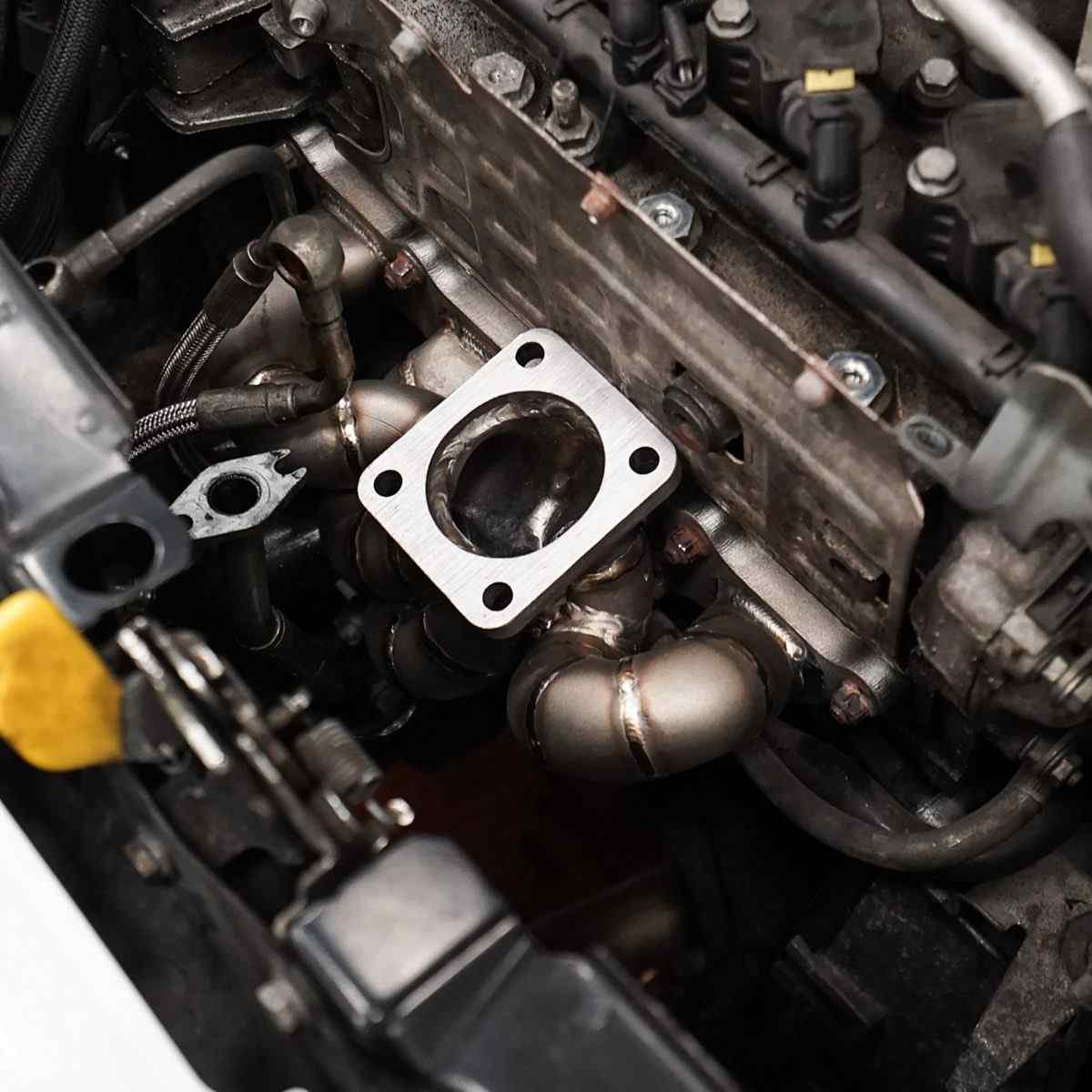 Direnza - Fiat 500 Abarth 1.4 Turbo 08-18 - Track Series Exhaust Manifold & Downpipe 6 Direnza - Fiat 500 Abarth 1.4 Turbo 08-18 - Track Series Exhaust Manifold & Downpipe - Image 6