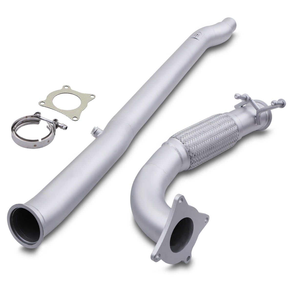 Direnza - VW Golf MK6 R | Audi A3 S3 8P | Seat Leon Cupra 2.0 TFSi 04-10 - Ceramic Coated Decat Downpipe 5 Direnza - VW Golf MK6 R | Audi A3 S3 8P | Seat Leon Cupra 2.0 TFSi 04-10 - Ceramic Coated Decat Downpipe - Image 5