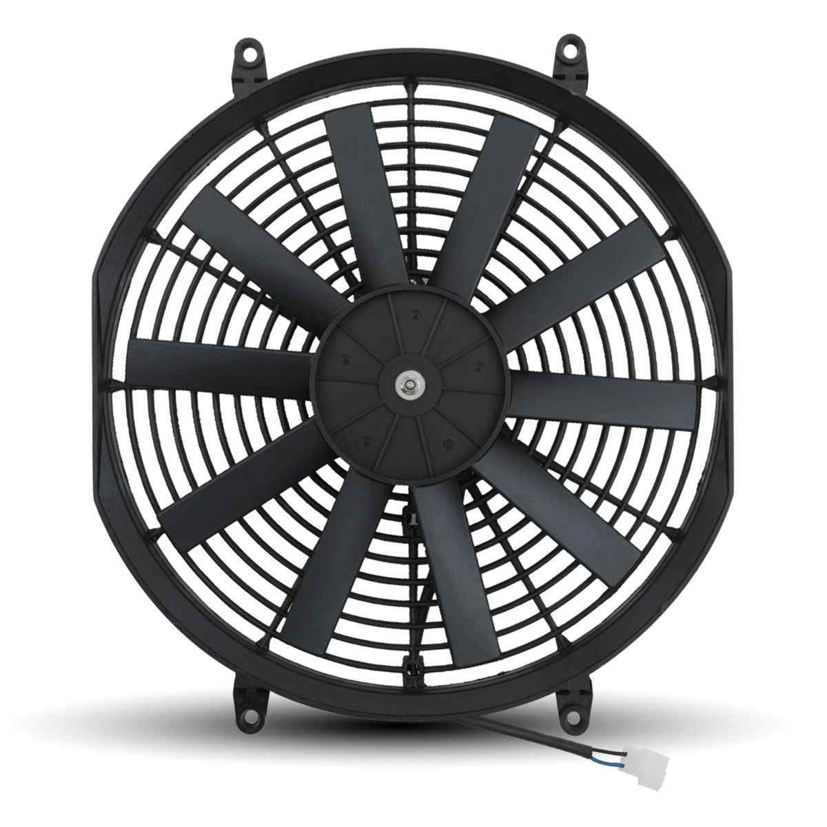 Direnza - Universal 14 12v 80w Straight Blade Fan + Fitting Kit 4 Direnza - Universal 14 12v 80w Straight Blade Fan + Fitting Kit - Image 4