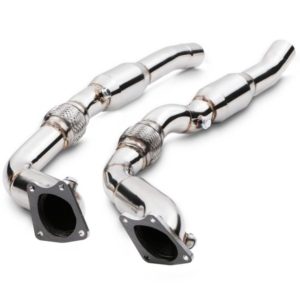 Gravity - 3" 200 Cpi Sports Cat Downpipes - Audi Rs6 Bi-Turbo Saloon / Avant / Quattro 02-04