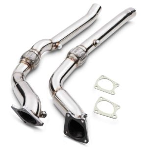Gravity - 3" Exhaust Decat Downpipes - Audi Rs6 C5 Bi-Turbo Saloon / Avant 4.2L V8 02-04