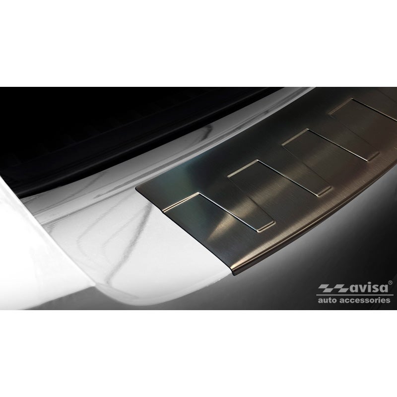 Avisa Skoda Octavia Mk3 5E Stainless Rear Bumper Protector (2013-2020) 3 Avisa Skoda Octavia Mk3 5E Stainless Rear Bumper Protector (2013-2020) - Image 3